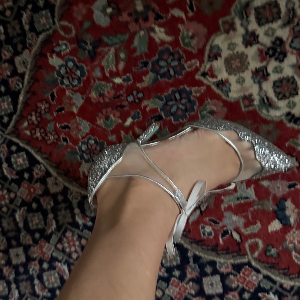 Betsey Johnson Glitter Heels - image 3